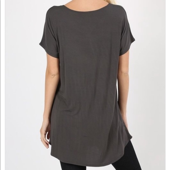 Dusty pink short sleeve tshirt - Picture 2 of 2